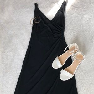 Vintage sleek midi dress